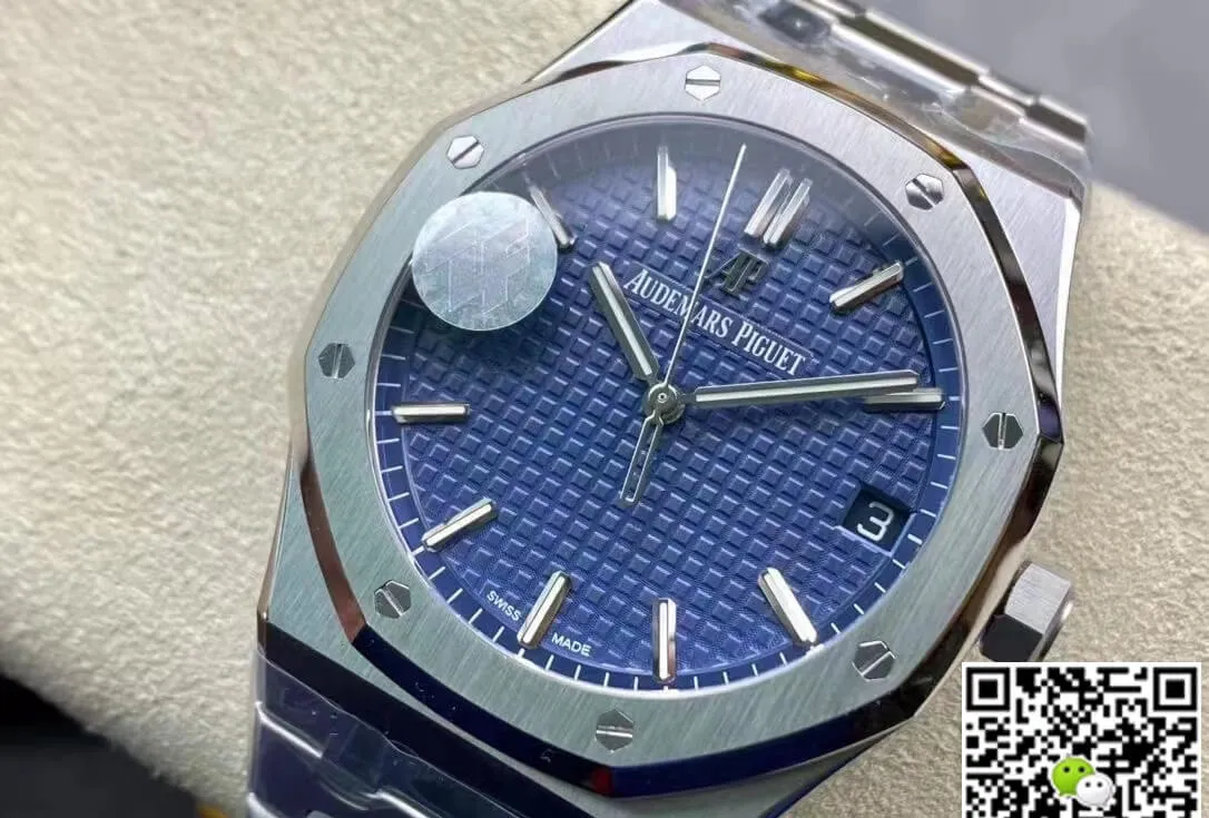 Audemars Piguet Royal Oak 15500ST.OO.1220ST.01 ZF Factory 1:1 Best Edition Replica Watch V2 Blue Dial